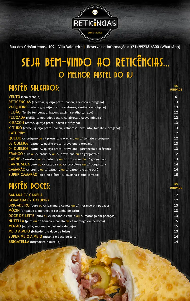 Cardápio Reticências - Página 01