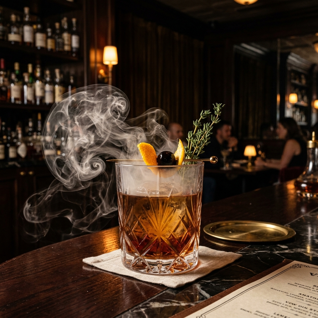 Smoking Crystal Cocktail